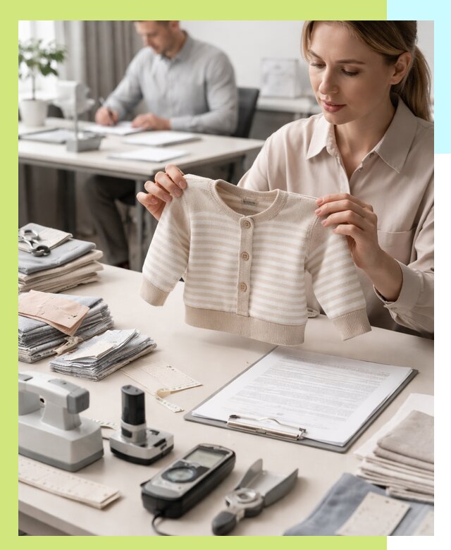 Сертификация детской одежды и текстильных изделий в Каменке