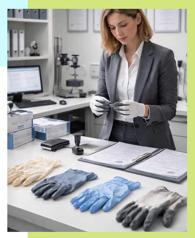 Сертификация перчаток в Каменке от 8598 р. | Алешин-Кам