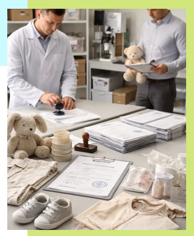 Сертификация детских товаров в Каменке от 15173 р. | Алешин-Кам