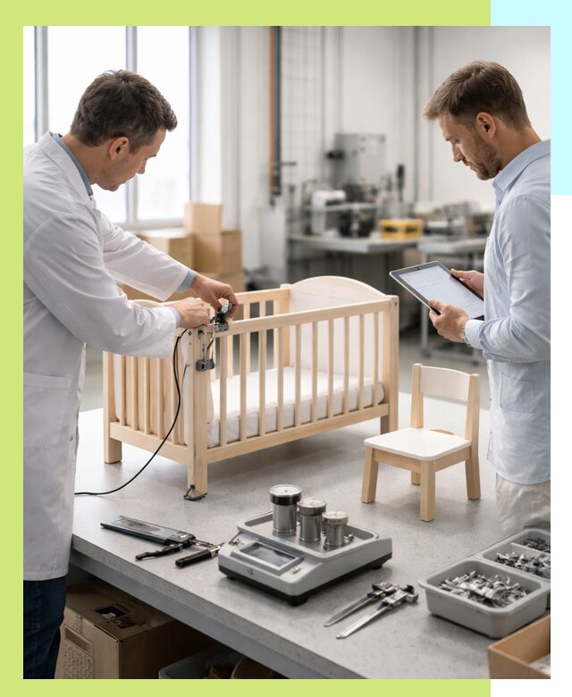 Сертификация детской мебели и проверка безопасности в Каменке