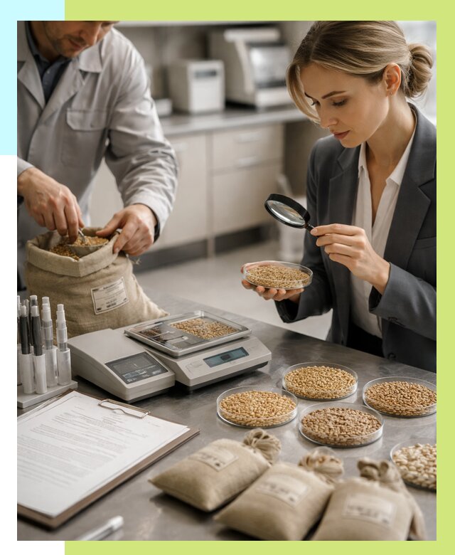 Сертификация зерна в Каменке по цене от 15173 р. | Алешин-Кам