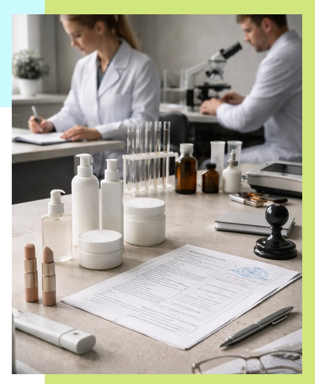Сертификация косметики в Каменке от 20230 р. - Алешин-Кам