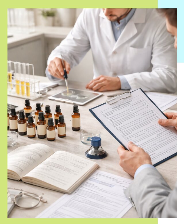 Сертификация эфирных масел и документация качества в Каменке