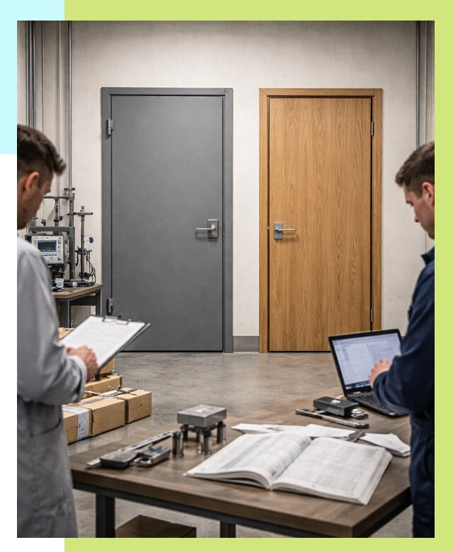 Сертификация дверей в Каменке от 8092 р. под ключ | Алешин-Кам