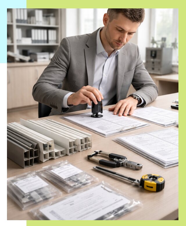 Сертификация ПВХ продукции в Каменке от 8598 р., Алешин-Кам