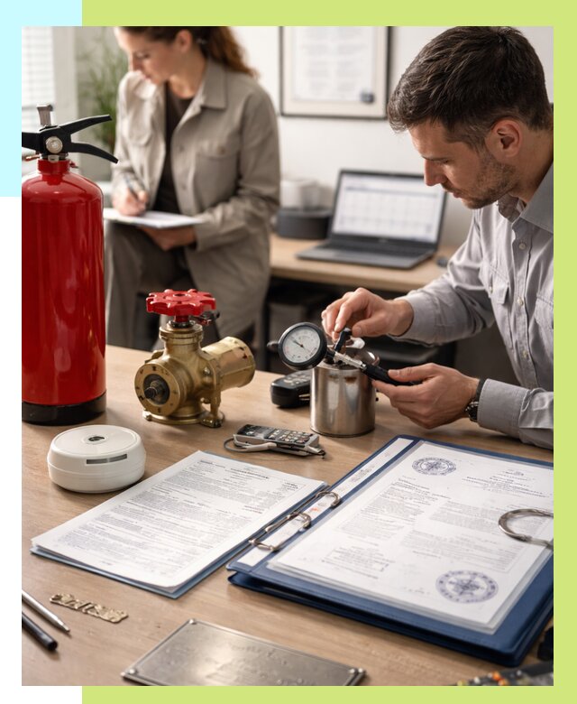 Сертификация пожарного оборудования в Каменке от 15173 р.|Алешин-Кам