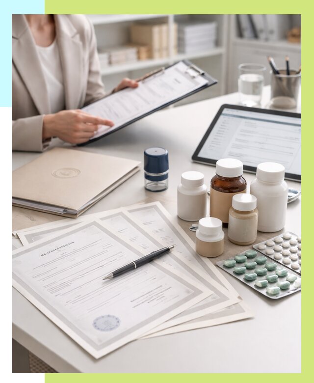 Сертификация БАД и СГР на бады в Каменке от 25288 р. | Алешин-Кам