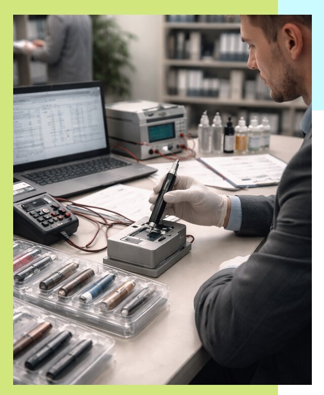 Сертификация электронных сигарет и вейпов в Каменке