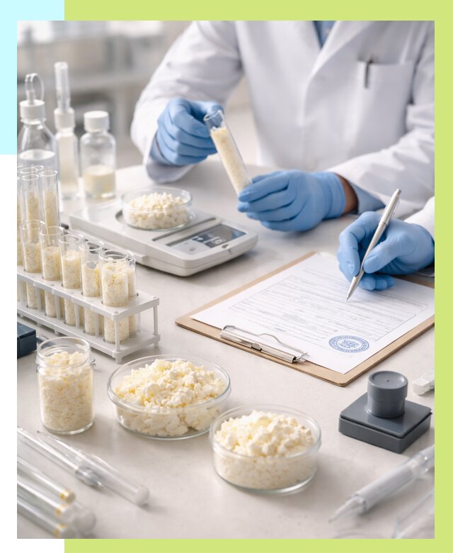 Сертификация творога в Каменке от 12138 р. под ключ | Алешин-Кам