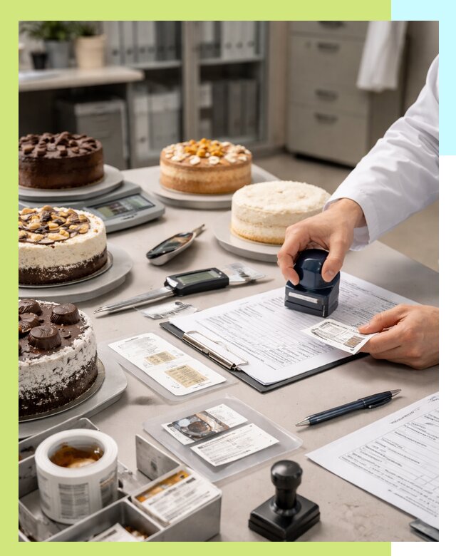 Сертификация тортов и кондитерских изделий в Каменке