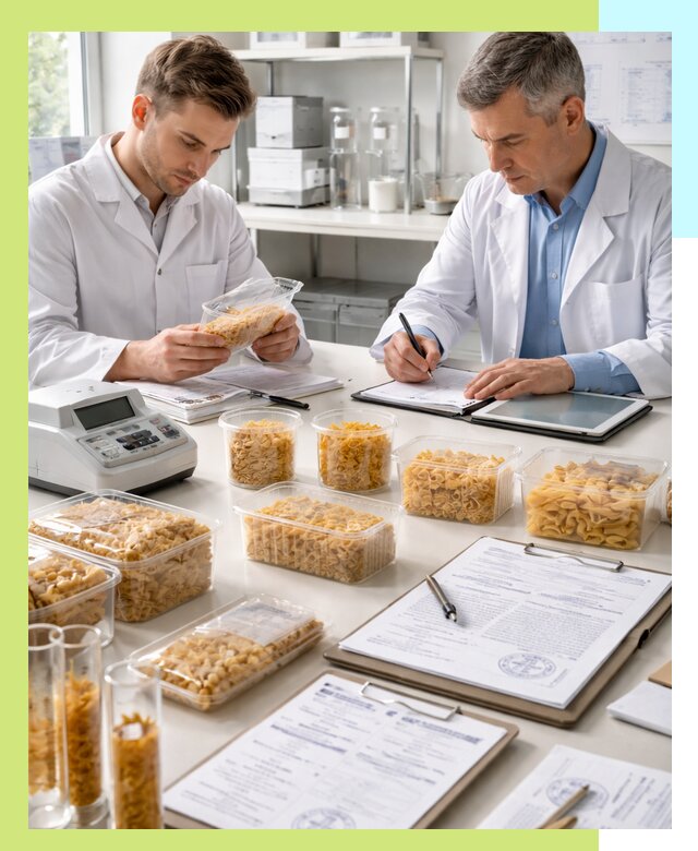 Сертификация макаронных изделий и технологической документации в Каменке