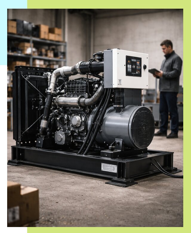 Сертификация дизель генераторов в Каменке от 15173 р. | Алешин-Кам