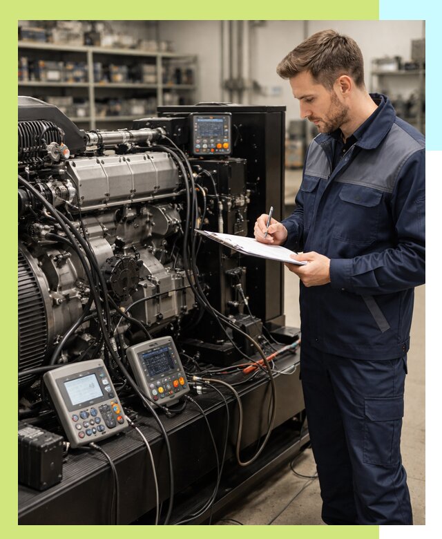 Сертификация дизельных генераторов и их оборудования в Каменке