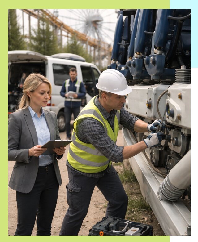 Сертификация аттракционов и проверка безопасности в Каменке