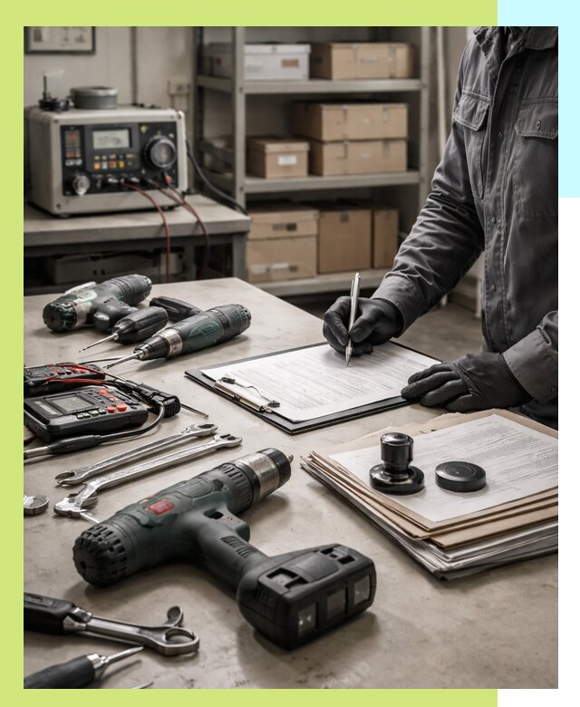 Сертификация инструмента в Каменке по стандартам качества