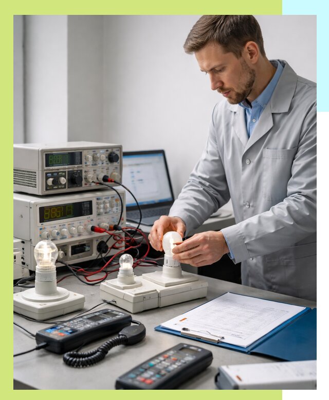 Сертификация ламп и светильников в Каменке по нормативам