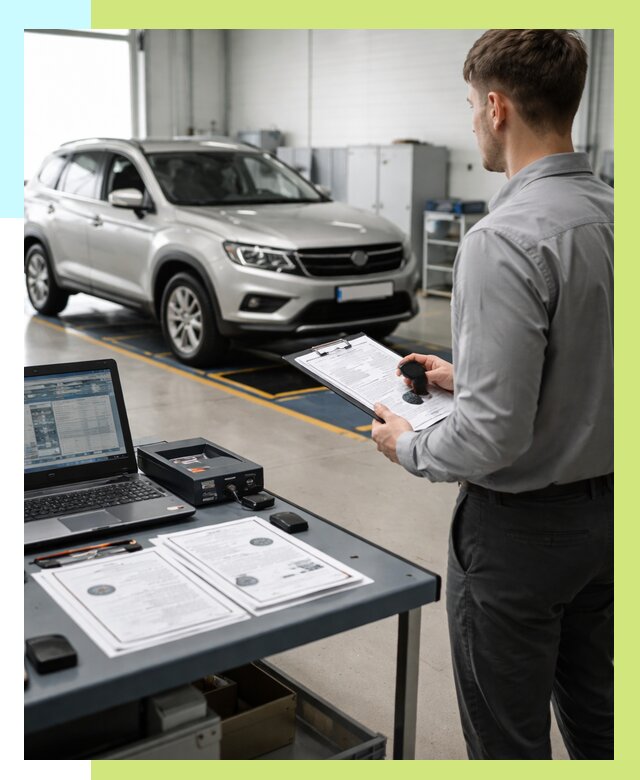 Сертификация транспортных средств в Каменке от 12138 р. | Алешин-Кам