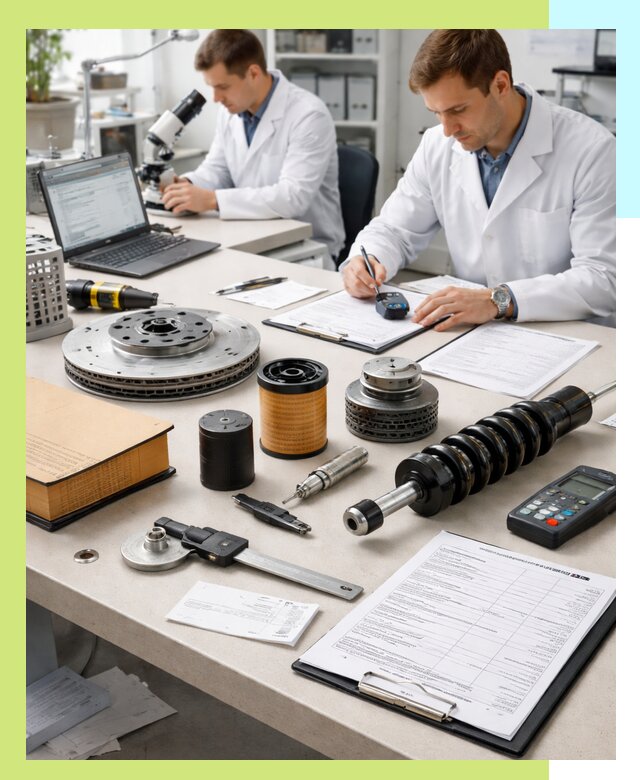 Сертификация автозапчастей и комплектующих в Каменке по ГОСТ