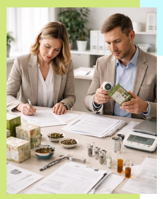 Разработка ТУ на чай и маркировку продукции в Каменке