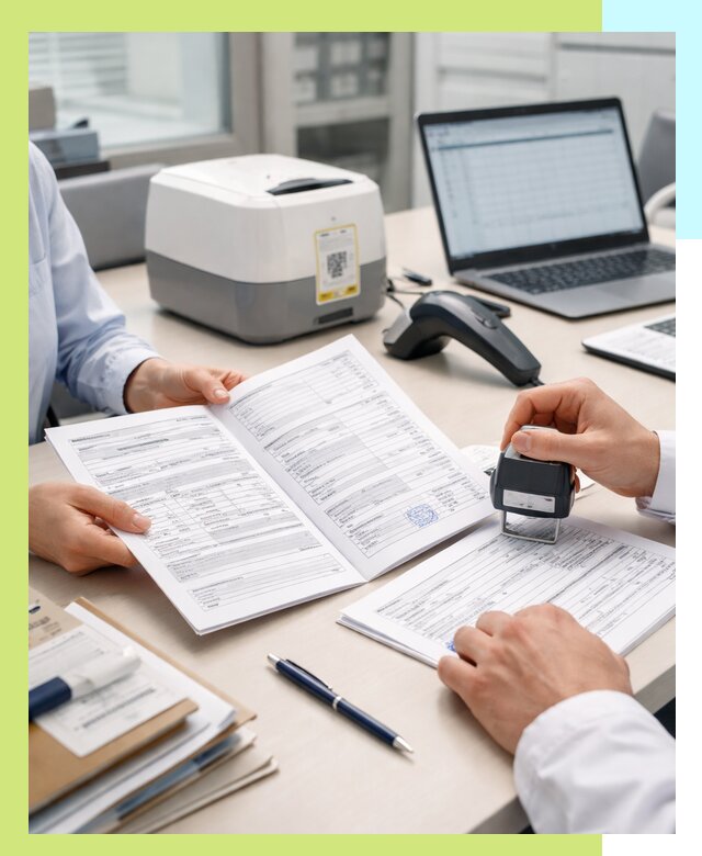 Оформление паспорта на товар и сопроводительных документов в Каменке