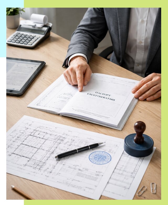 Паспорт эксплуатации в Каменке под ключ от 4552 р. Алешин-Кам