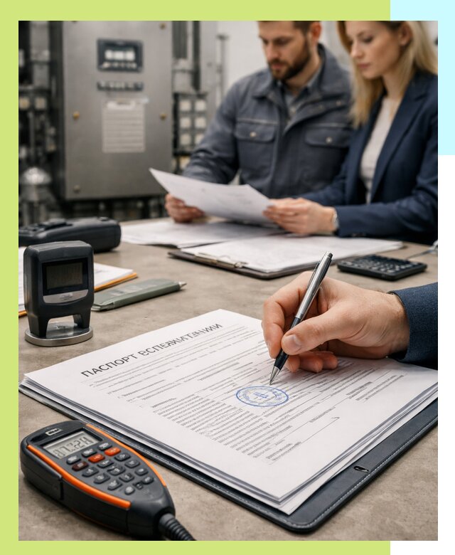 Оформление паспорта эксплуатации оборудования в Каменке