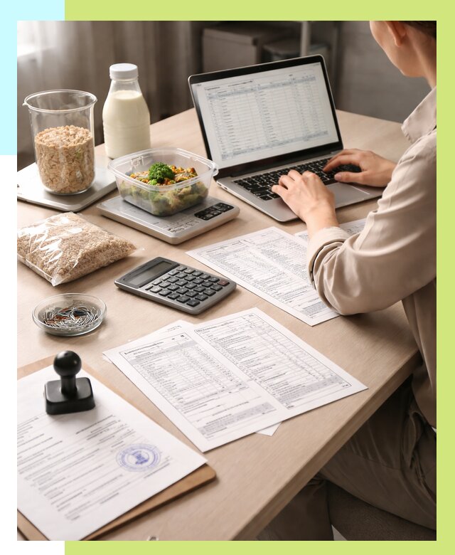 Просчет БЖУ для маркировки в Каменке от 1517 р. | Алешин-Кам