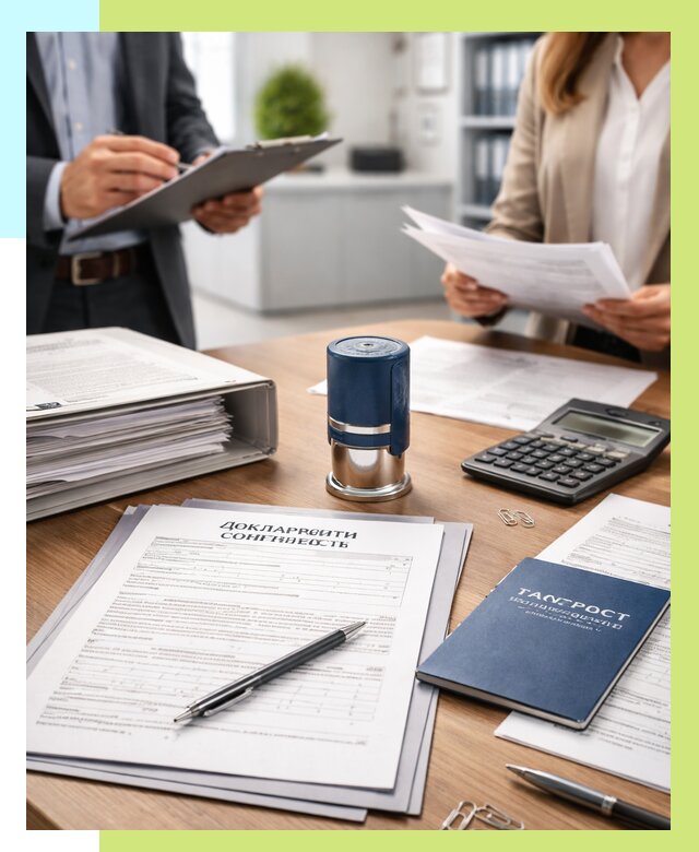 Декларация соответствия ТР ТС в Каменке от 8092 р., Алешин-Кам