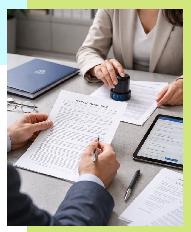 Декларация ГОСТ Р в Каменке от 8598 р оформить в Алешин-Кам