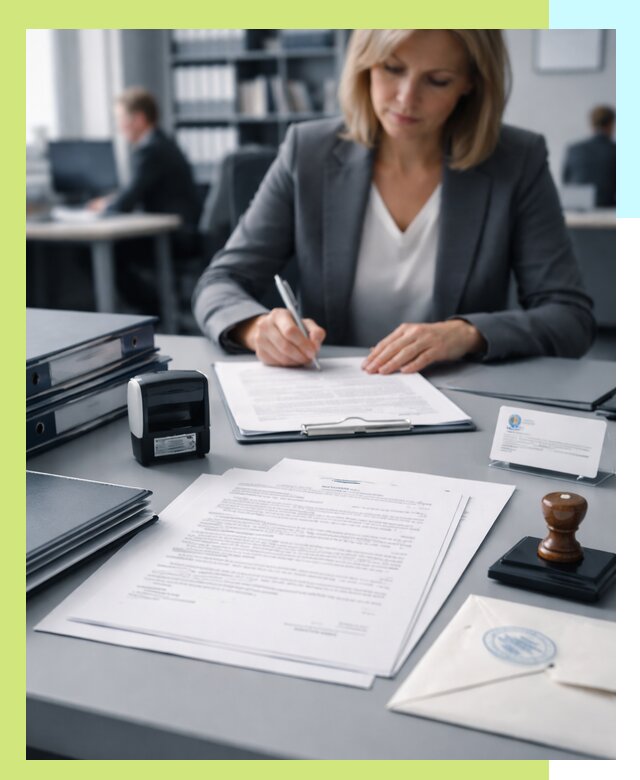 Оформление отказного письма для продукции и оборудования в Каменке