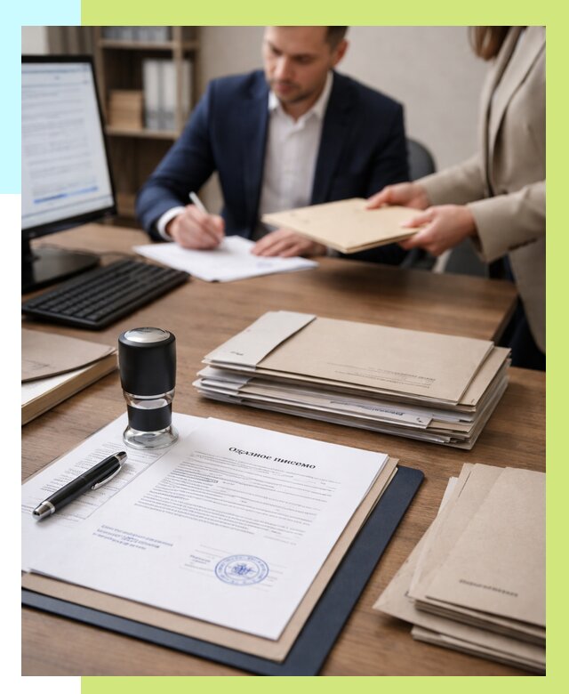 Отказное письмо для таможни в Каменке от 3035 р, Алешин-Кам