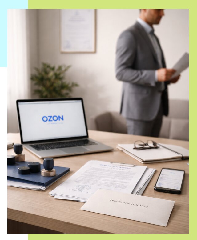 Отказное письмо для Ozon в Каменке от 3540 р. | Алешин-Кам