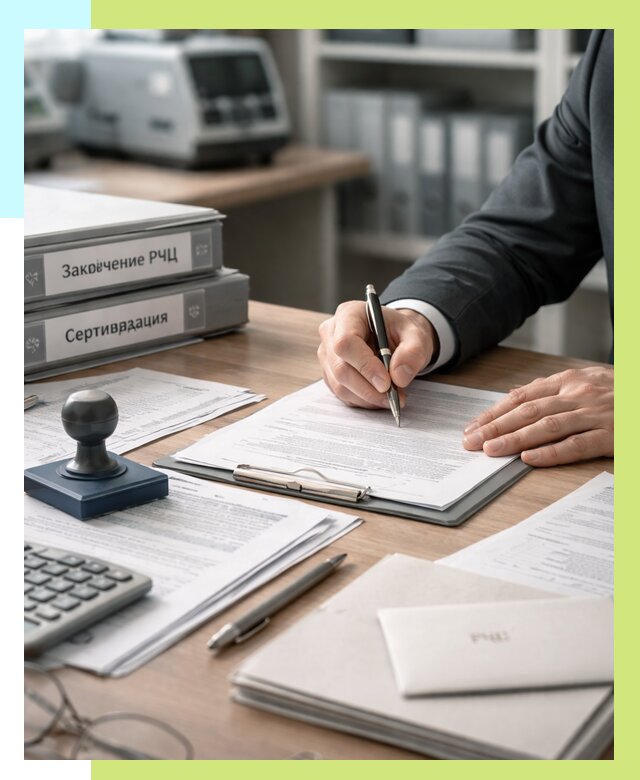 Заключение РЧЦ в Каменке от 7586 р. | Алешин-Кам — срочно