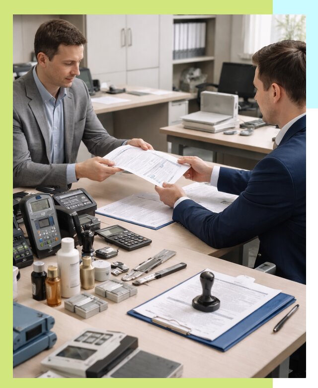 Оформление и получение заключения РЧЦ для оборудования в Каменке