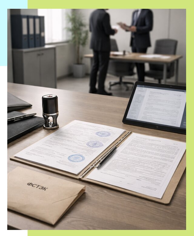 Заключение ФСТЭК в Каменке от 25288 р. Оформить в Алешин-Кам