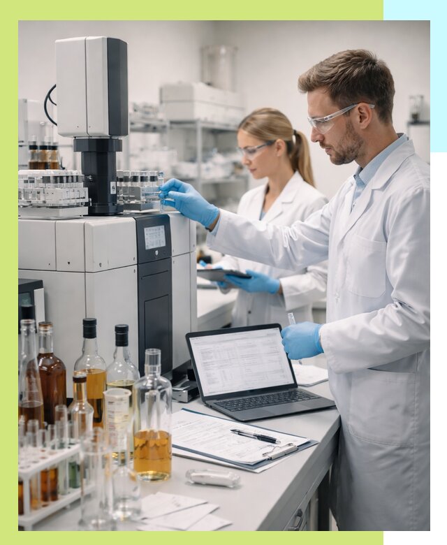 Выдача заключения о спиртосодержании продукции в Каменке