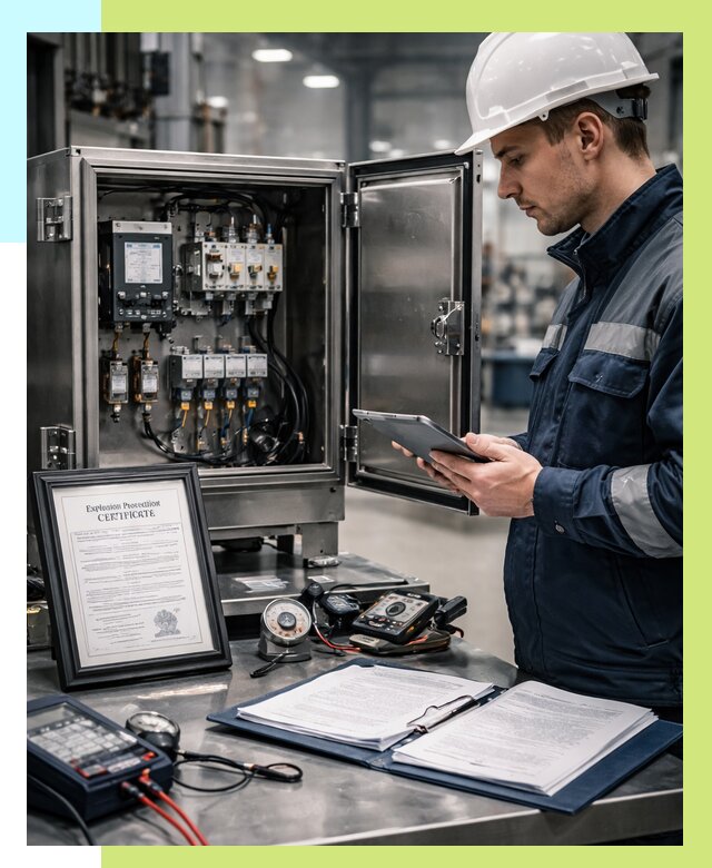 Сертификат взрывозащиты в Каменке от 45518 р. | Алешин-Кам