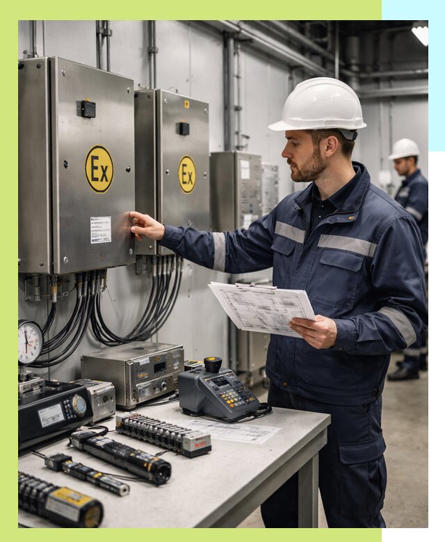 Сертификат взрывозащиты промышленного оборудования в Каменке