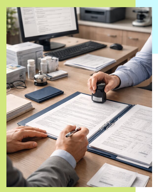 Регистрационное удостоверение на медицинское изделие в Каменке