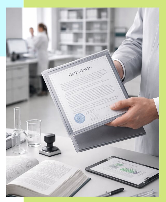 Сертификат GMP в Каменке под ключ от 85978 р. | Алешин-Кам