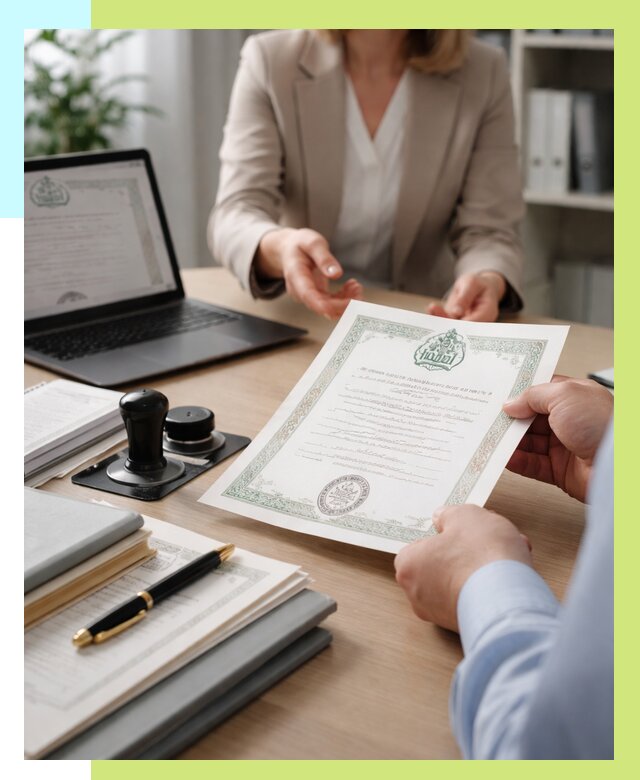 Халяль сертификат в Каменке, получить от 15173 р. | Алешин-Кам