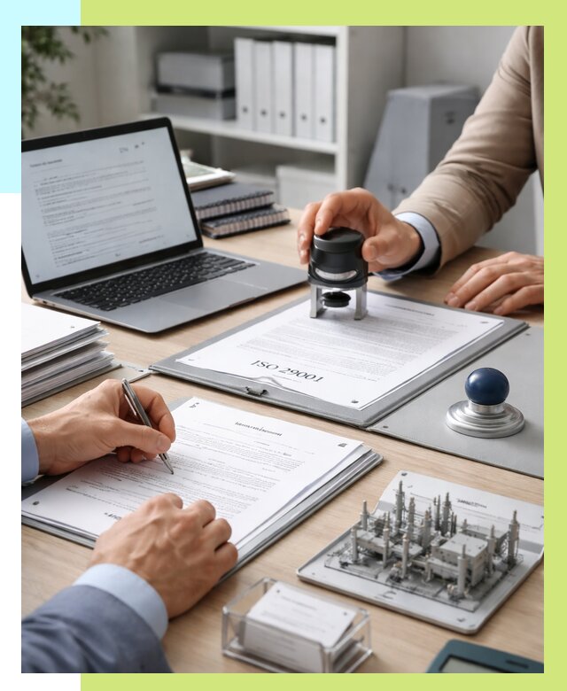 Сертификат ISO 29001 в Каменке под ключ от 75863 р. | Алешин-Кам