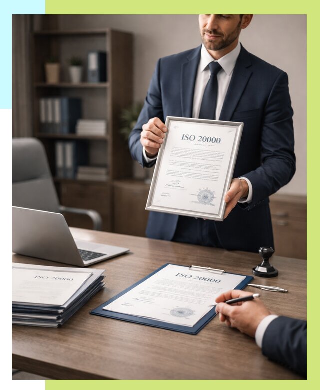 Сертификат ISO 20000 в Каменке под ключ от 121380 р., Алешин-Кам