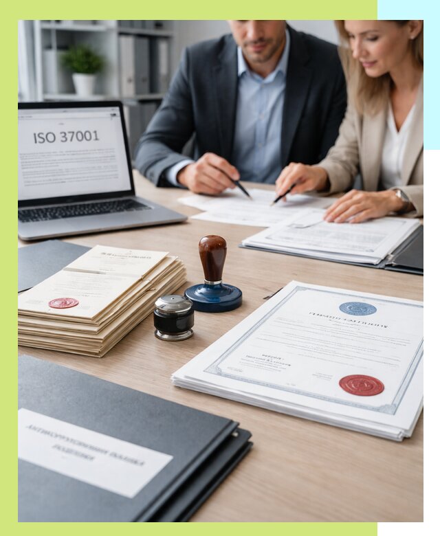 Получение сертификата ISO 37001 по системе борьбы с коррупцией в Каменке